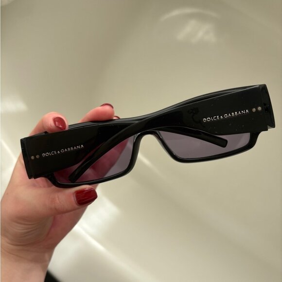 Vintage Y2K Black Dolce & Gabbana Sunglasses - Picture 1 of 10